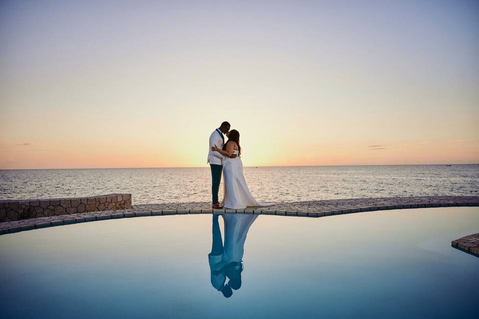 Ocean Cliff Wedding