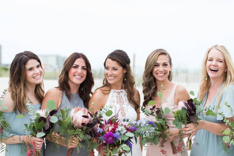 Happy Bridesmaids