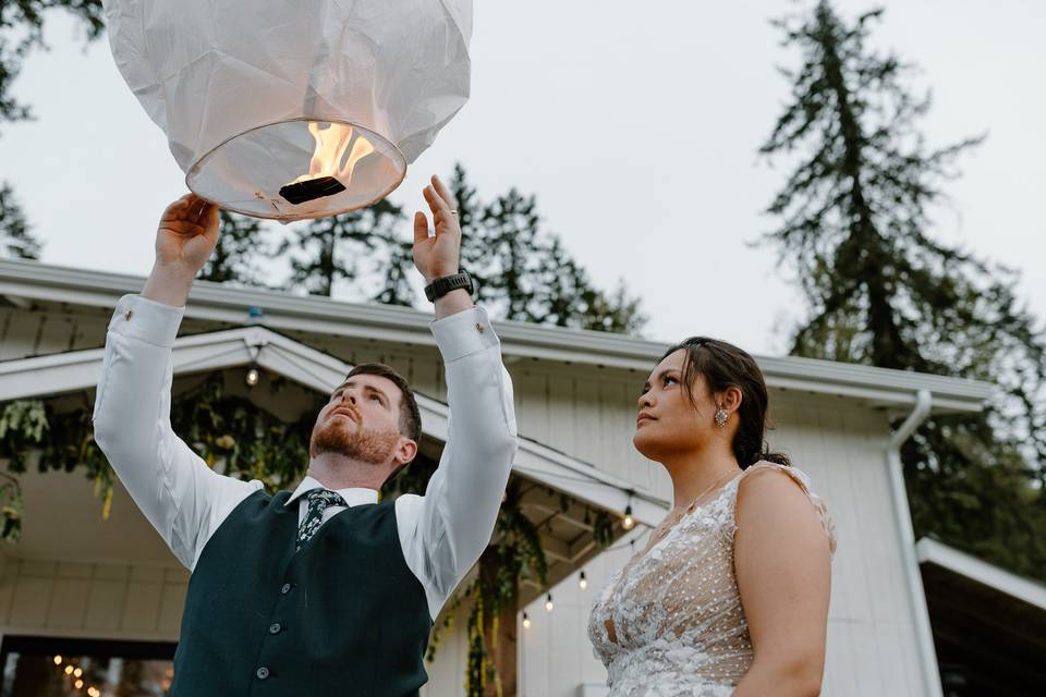 Paper lanterns Wedding