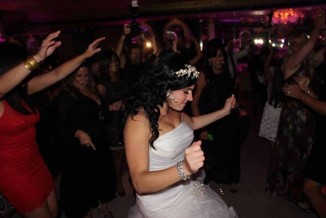 Bride showing some style