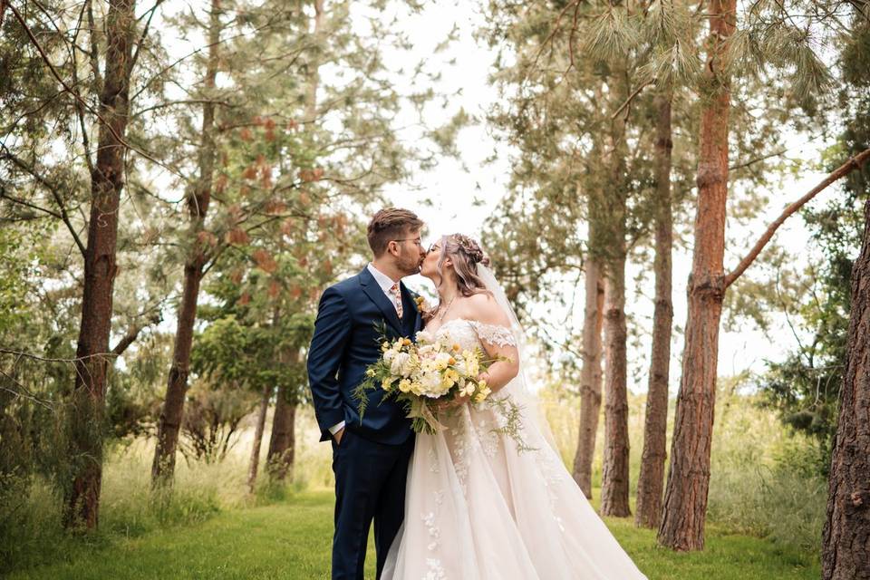 Bride and groom