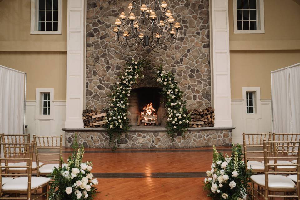 Stunning Indoor Ceremony