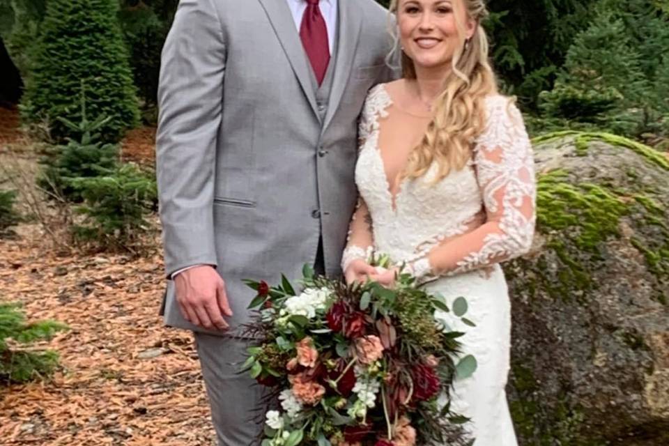 Beautiful Bride and Groom