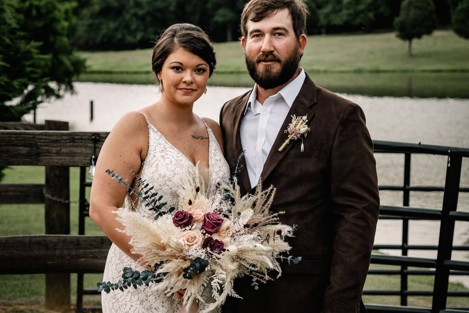 Country Bride + Groom