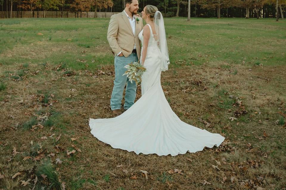 Golden Hour Bride + Groom