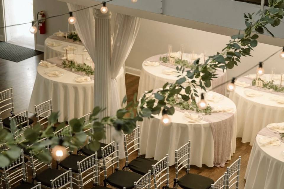 Ceremony set up