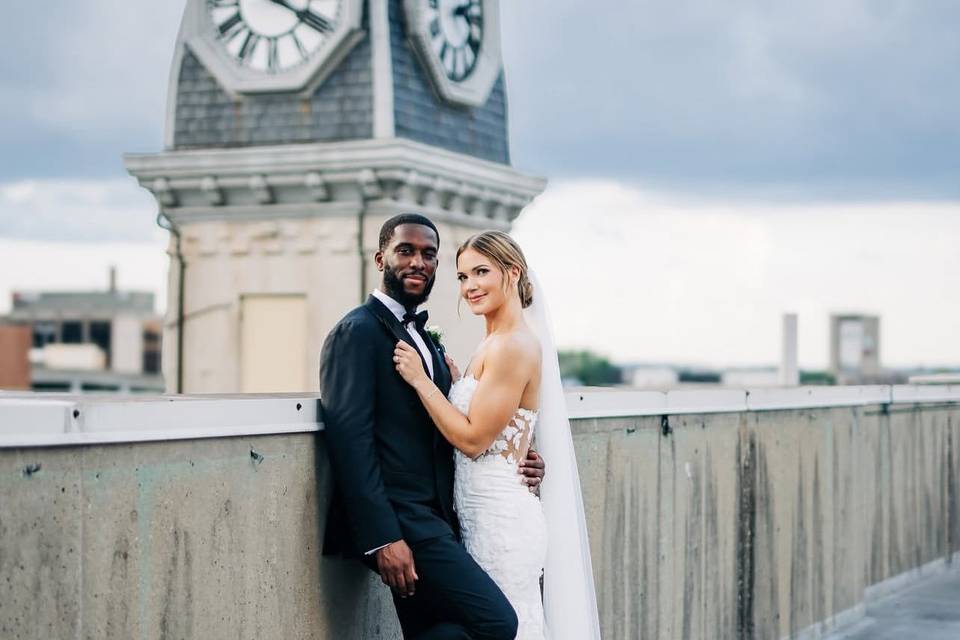 Our beautiful clock!