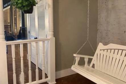 Upstairs swing