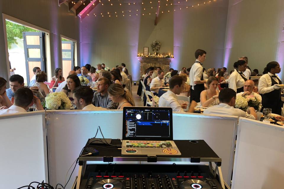 DJ setup