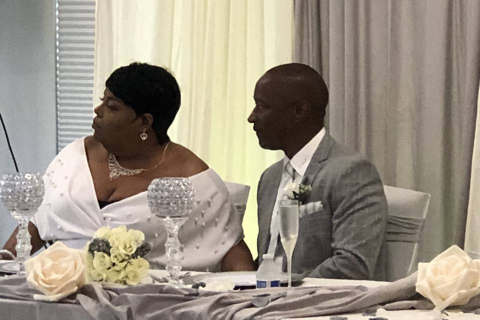 May Wedding Reception