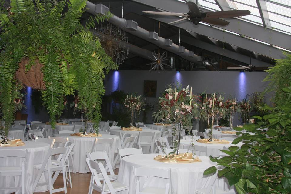 Greenhouse reception