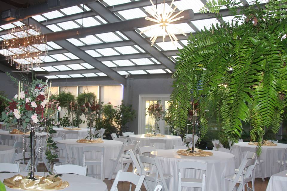 Greenhouse reception