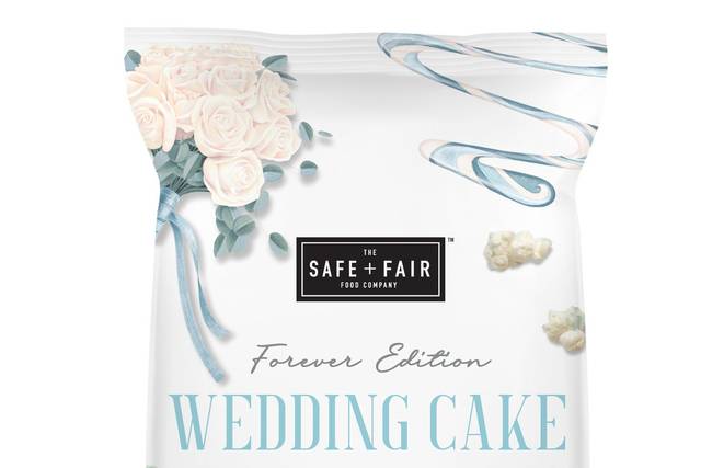 Wedding Cake Drizzled Popcorn