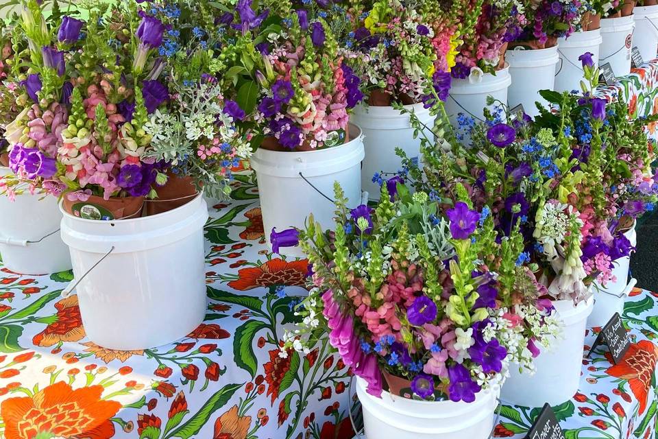 Market bouquets