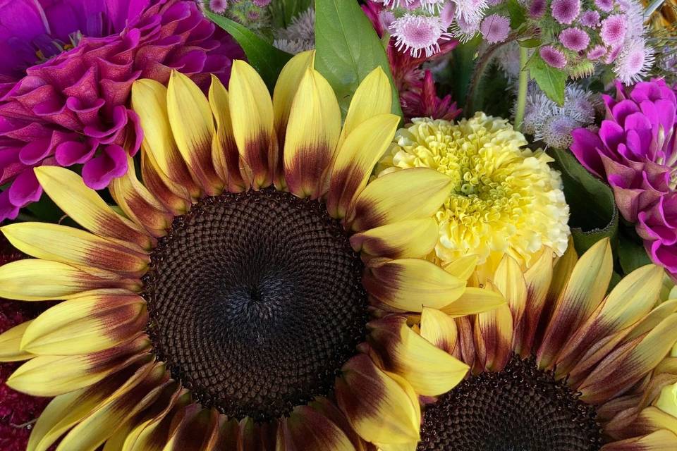 Market bouquets
