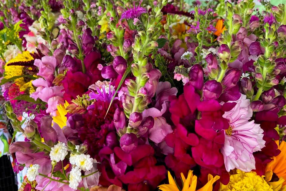 Market bouquets