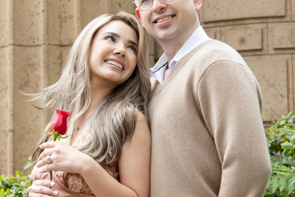 Coastal Wedding Portrait