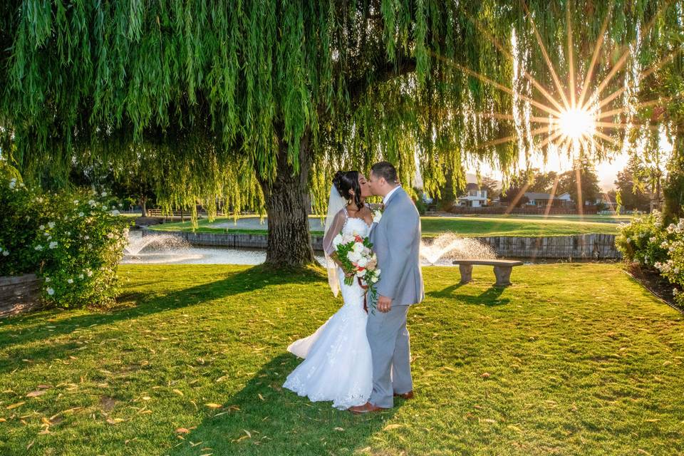 Woodside Wedding Portrait