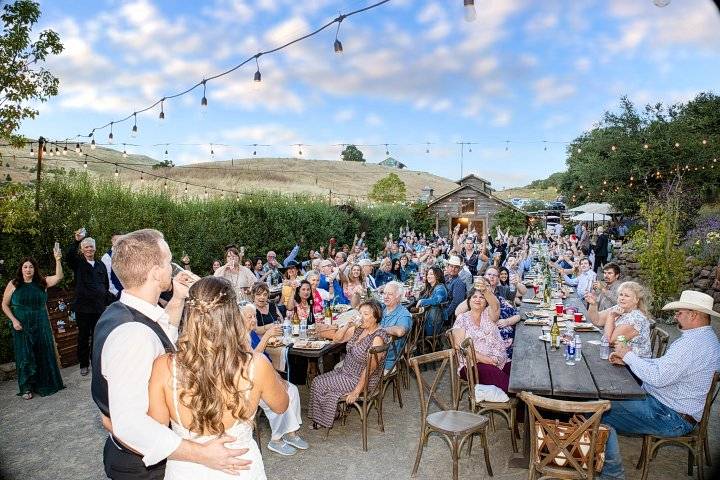 Outdoor Wedding Reception