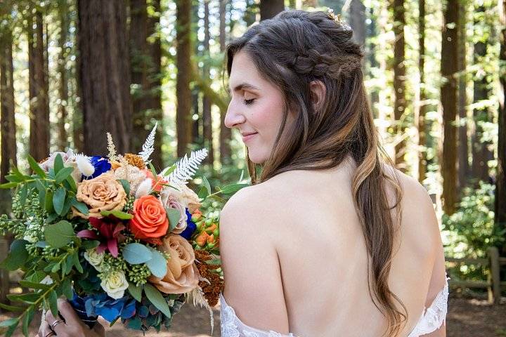 Bridal Portrait in Nature