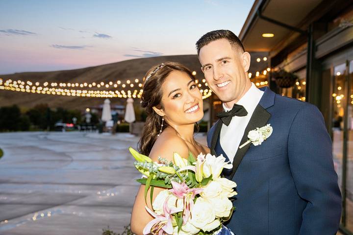 Wedding Reception Portrait