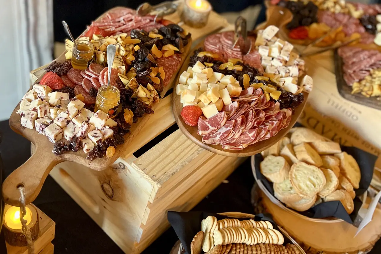 Simple Fare Catering wedding catering display