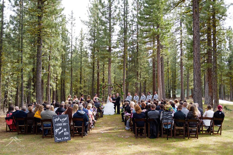 Signing of Marriage License