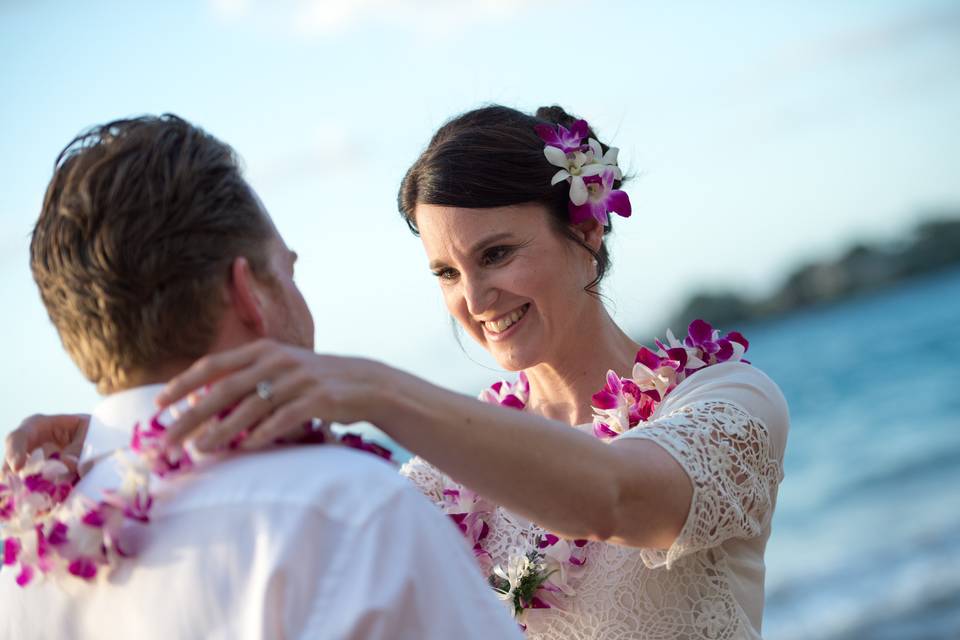 Wedding Hair Maui Style