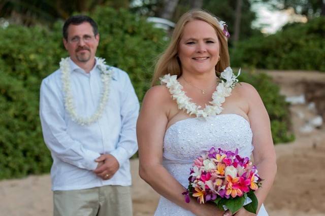 Wedding Hair Maui Style