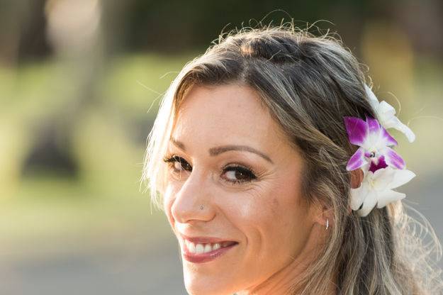 Wedding Hair Maui Style