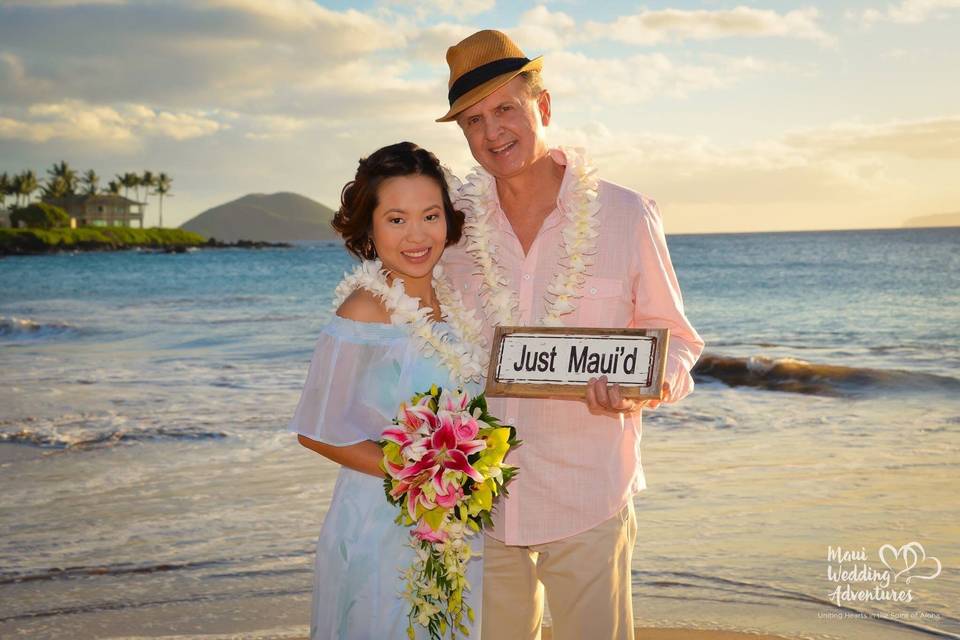 Wedding Hair Maui Style