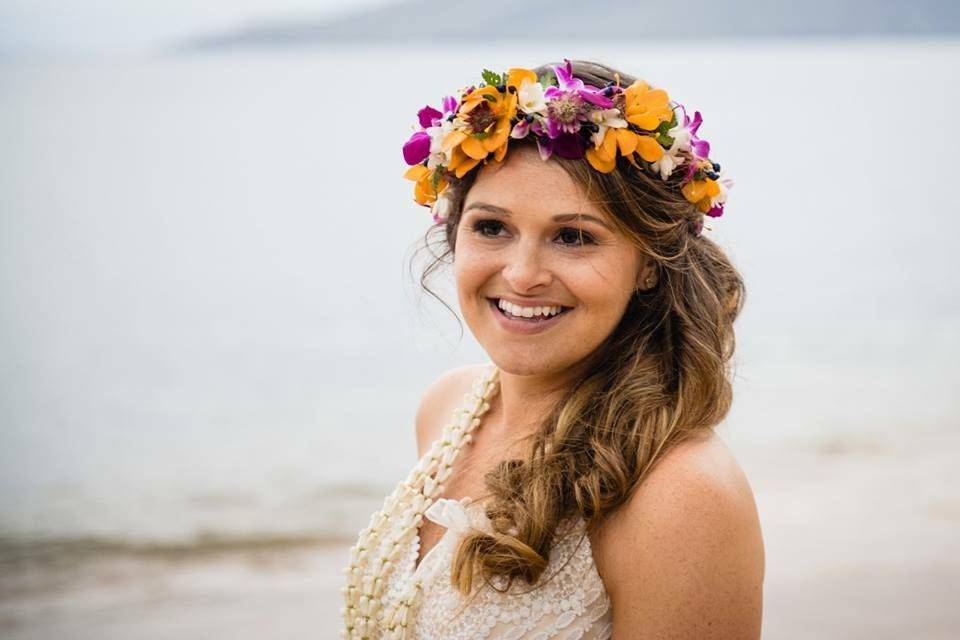 Wedding Hair Maui Style