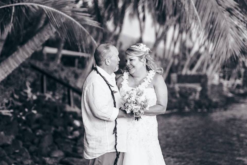 Wedding Hair Maui Style