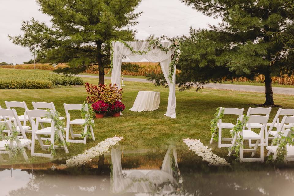 Corn Field Romantic Wedding