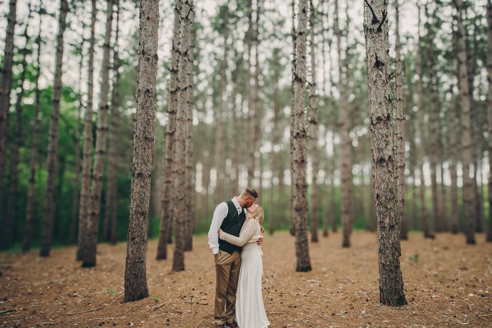 Backyard Wedding MN
