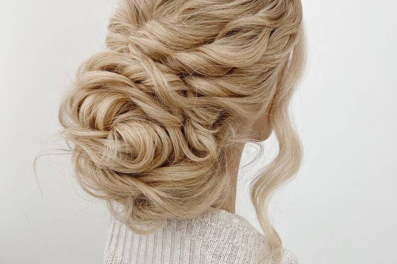 Elaborate updo