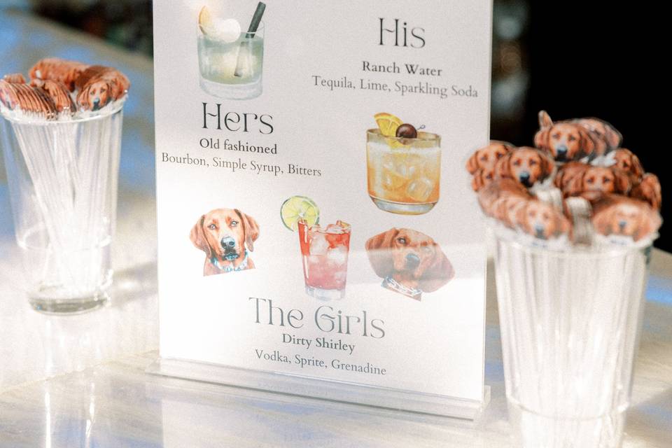 Signature cocktails