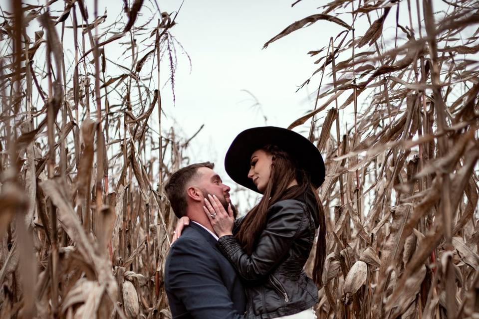 Cornfield elopement