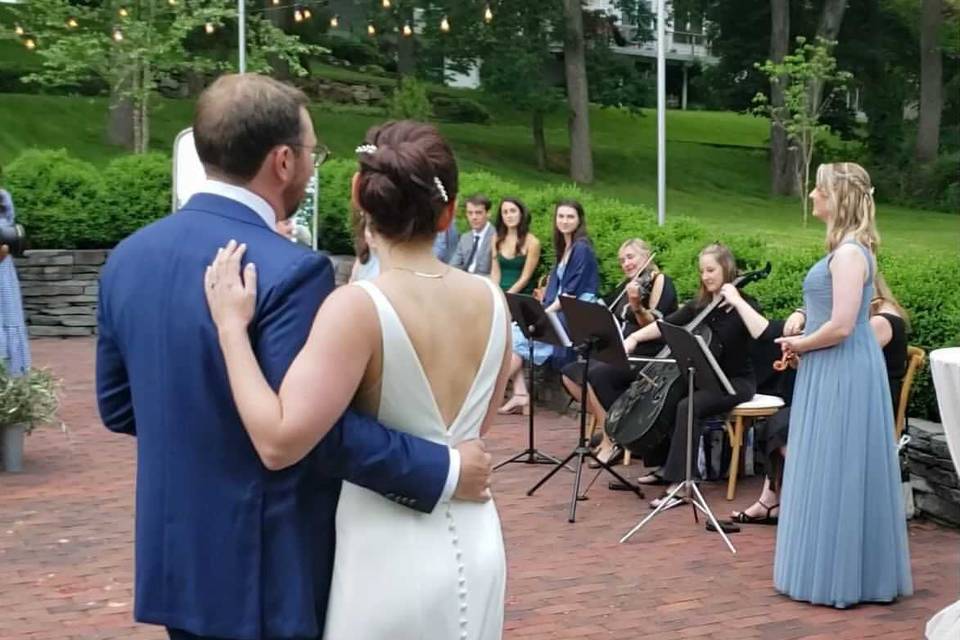 String Duo at Renault Winery