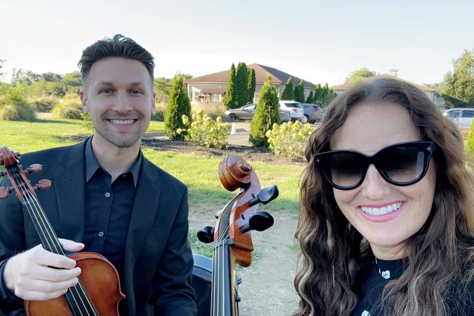 String Duo at Valleybrook CC