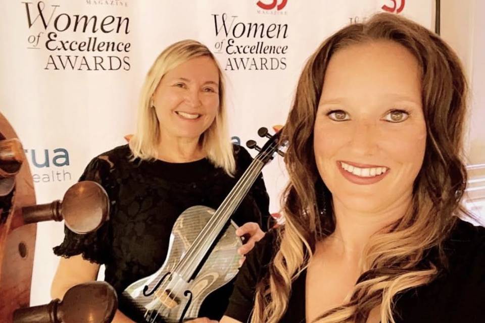 String Duo at Women of Excelle
