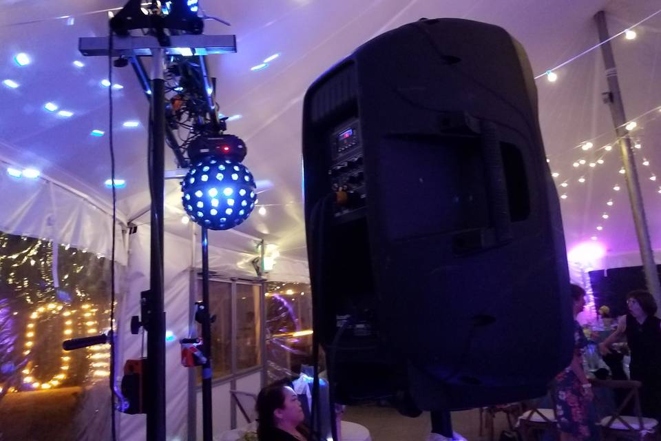 Speakers & disco ball (2019)