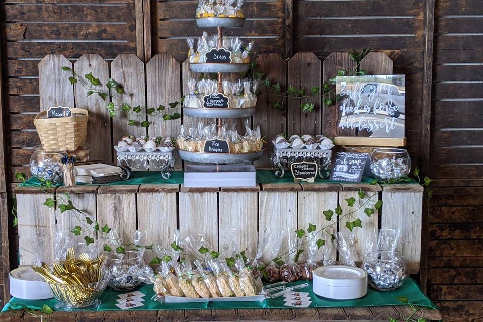 Dessert table