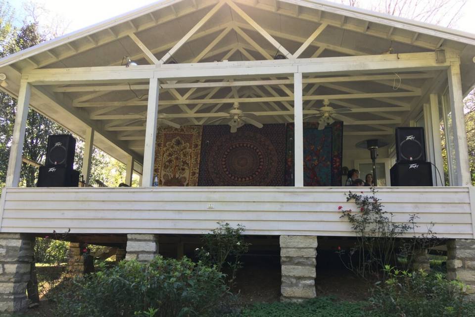 Visitors Center Porch