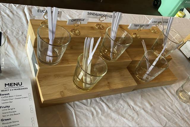 Fragrance picking station