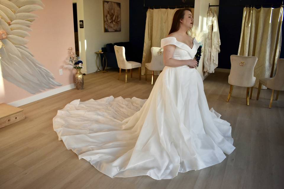 A gown by Allure Bridals
