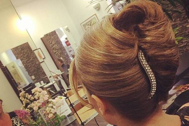 Bridal hair