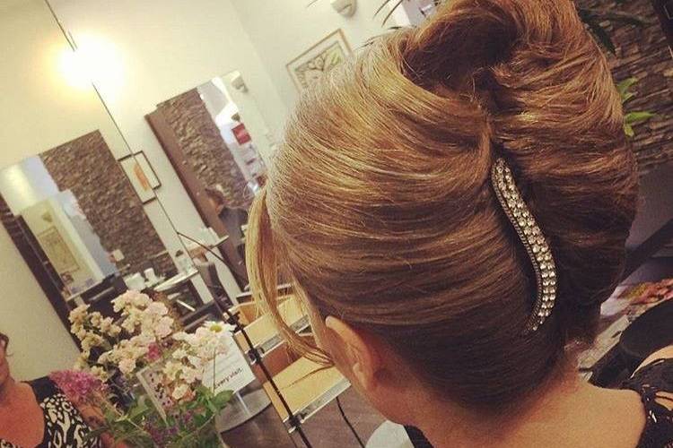 Bridal hair