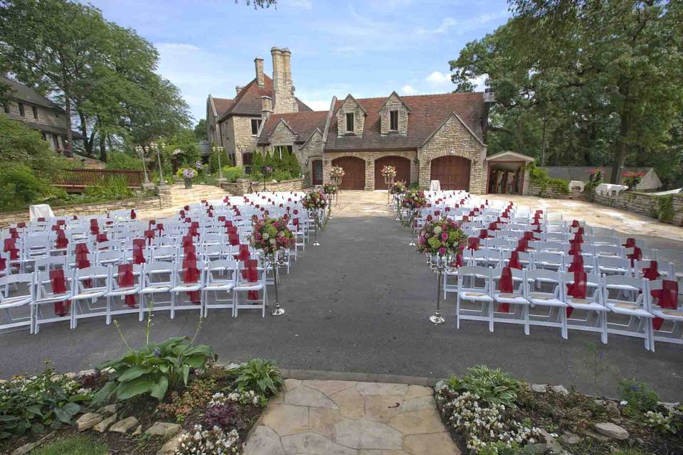 Reception set-up