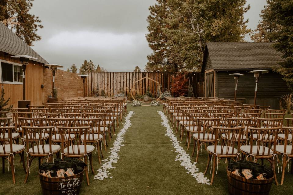 Ceremony chairs
